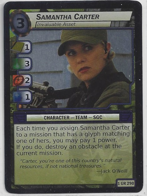 Samantha Carter, Invaluable Asset - Foil